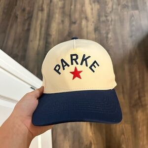 Parke Women's red white and blue star hat